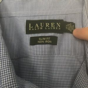 Ralph Lauren button up dress shirt
